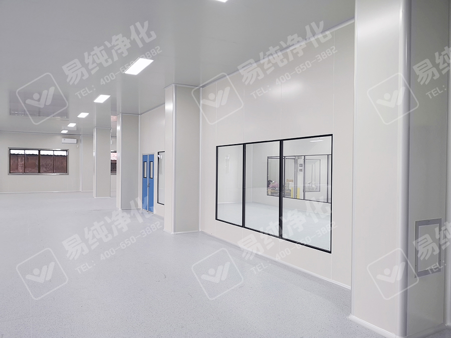 整體工程采用手工板裝修改造，吊頂采用手工單玻鎂凈化板，墻體采用手工巖棉板.jpg